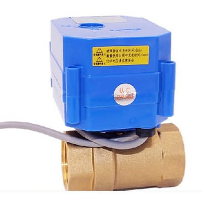 Ball Zone Heating Valves Angle Motorized 1.0 Mpa 2 Port Zone Valve