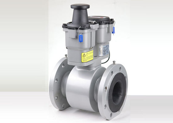 PTFE Liner Modbus RS485 Electromagnetic Water Flow Meter 24VDC