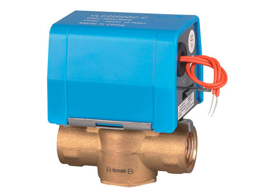 Underfloor Heating PN10 Motorized Ball Valves , DC12V 1 Inch Brass Ball Valves