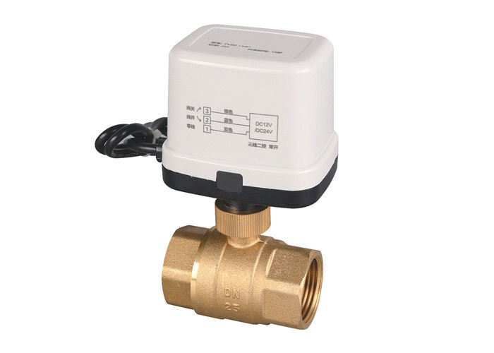 Heating System Brass Thermostatic Blending Valve DN40 2.5 NM Torque